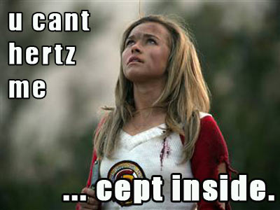 u cant hertz claire